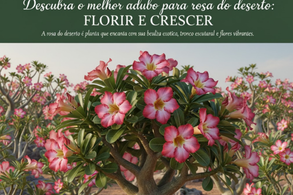 Descubra o melhor adubo para rosa do deserto: florir e crescer