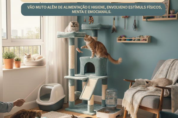 Cuidados Essenciais para Gatos em Apartamento